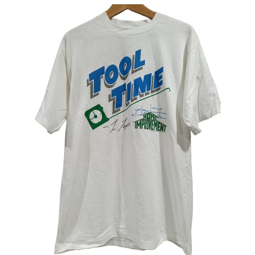 1990s Home Improvement Tool Time Tim Allen TV Show T Shirt